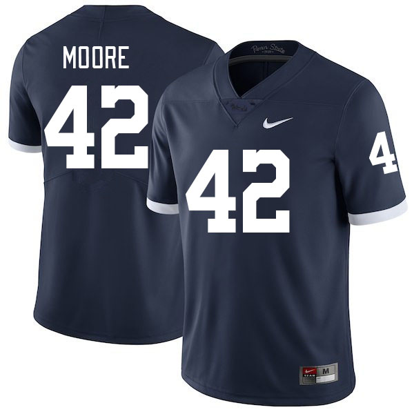 Penn State Nittany Lions #42 Lenny Moore College Football Jerseys Stitched Sale-Retro